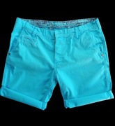 Cedar Wood State piękne lazurowe spodenki, szorty męskie W34 (rozm. L)