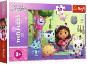 PUZZLE 30 GABI I JEJ UROCZY DOMEK TREFL