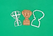 FOREMKA do ciastek - SPORT PUCHAR DUŻY (wykrawacz i stempel 9 cm)