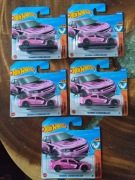 5 x '20 Dodge Charger Hellcat Hot Wheels zestaw pięciu modeli 240/250