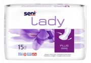 SENI LADY PLUS wkładki urologiczne 15szt. chłonność 6/6 - 5 opakowań