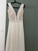 Suknia ślubna używana rozmiar ok. 40