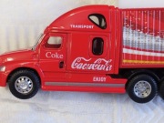 Samochód ciągnik siodłowy ciężarówka z aluminium zabawka model  z naczepą