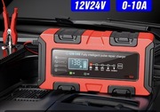 Inteligentna Ładowarka Akumulatora 12V 24V 10A LCD Prostownik