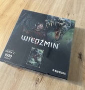 ESKEL puzzle Bohaterowie Wiedzmina Seria 2, nowe folia