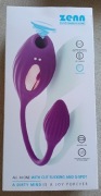 Wibrator punktu G z ssaniem ZENN fioletowy
