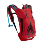 Plecak CAMELBAK Mini M.U.L.E. Barbados Cherry Flames + bukłak 1.5L