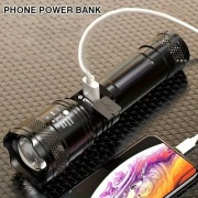 LATARKA TAKTYCZNA LED AKUMULATOROWA ZOOM XHP90 USB IPX