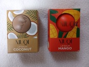 2 szt pomadki ochronne do ust kulki NIUQI kokos i mango