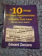 The 10 things all future mathematicians and scientists must know