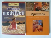 Techniki medytacji Osho , Ajurweda . 2szt