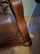 Sofa, kanapa skórzana plus fotele skórzane 