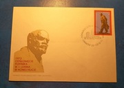 Koperta FDC Odsłonięcie pomnika Włodzimierza Lenina w Nowej Hucie w 1973 r