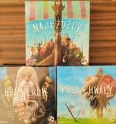 Najeźdźcy z Północy + 2 dodatki: Pola Chwały i Hala Bohaterów STAN IDEALNY