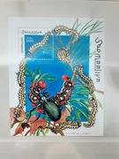 Somalia 1999 Mi blok 61 owady żuki  idealna pozycja 