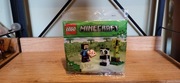 Lego Minecraft 30672 Steve plus mała panda saszetka z klockami