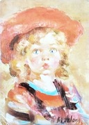 M. Adamczyk | Portret córeczki