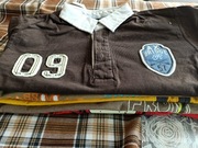 zestaw 5 bluzek na długi rękaw, t-shirt, 5-7 lat