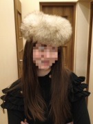 Luksusowa CZAPKA z Naturalnego Fura LISA - Gęsta i Ciepła | 52 cm