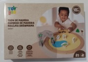 Toy lino Kolejka drewniana Safari 