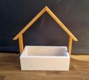 Osłonka na kwiaty drewniana 