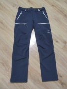 HAGLOFS BRECCIA damskie spodnie softshell granatowe _ 40