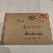 Numer 165 KÖNIGSBERG 27.12.1943 R  KOPERTA + LIST
