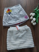 Zestaw 2 ciepłych spódniczek,, Rozm. 92