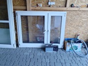 Okno PVC firmy DFB (używane w stanie nienaruszonym)