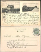 KOŁOBRZEG Kolberg Kamienny szaniec Waldenfels Schanze 1901