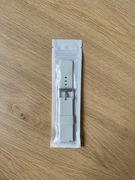 Pasek gumowy Blushark kolor biały - 22mm