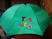 Parasolka do wózka Tuc Tuc zielona , powłoka ochronna UV