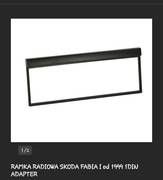 Ramka radiowa skoda fabia 1 1din