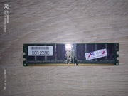 Pamięć RAM DDR 256MB DIMM 184pin PC3200 PC2700 PC1600 sprawna retro