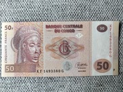 Kongo 50 francs 2022 UNC P-97Ac