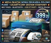 Drukarka etykiet termiczna Polono PL80E Bluetooth USB 100x150