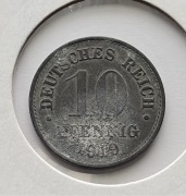 Niemcy 10 pfennigów 1919