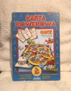 Karta Rowerowa Quiz edukacyjna gra planszowa dla dzieci GRANNA