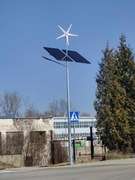 Słup oświetleniowy, słup hybrydowy, Słup parkowy hybrydowy różne długości