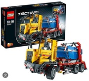 LEGO Technic Ciężarówka do kontenerów 42024, 2014 rok, NOWY, z plombami 