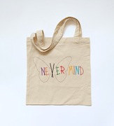 Torba bawełniana NEVERMIND handmade kpop bts