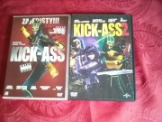 Kick-Ass 1 i 2 Aaron Johnson Nicolas Cage Jim Carrey Polski lektor/napisy