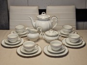 Wyjątkowy serwis kawowy Fürstenberg porcelana premium komplet 21 elementów 