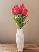 Sztuczne czrwone tulipany 10sztuk 