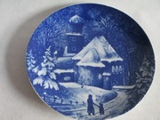 PORCELANOWY TALERZ KOLEKCJONERSKI  " ROYAL BAWARIA  1976 