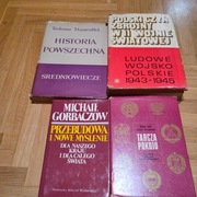 Zestaw ksiazek historycznych 