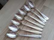 POSREBRZANE ŁYŻECZKI DO HERBATY RÓŻNE