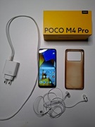 Zestaw: POCO M4 Pro Black 6/128GB+ładowarka xiaomi+żarówka xiaomi yeelight