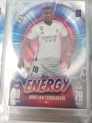 Topps match attax 2023/2024 karta energy aurelien tchouameni