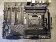 Płyta główna MSI X99A SLI Plus uszkodzona